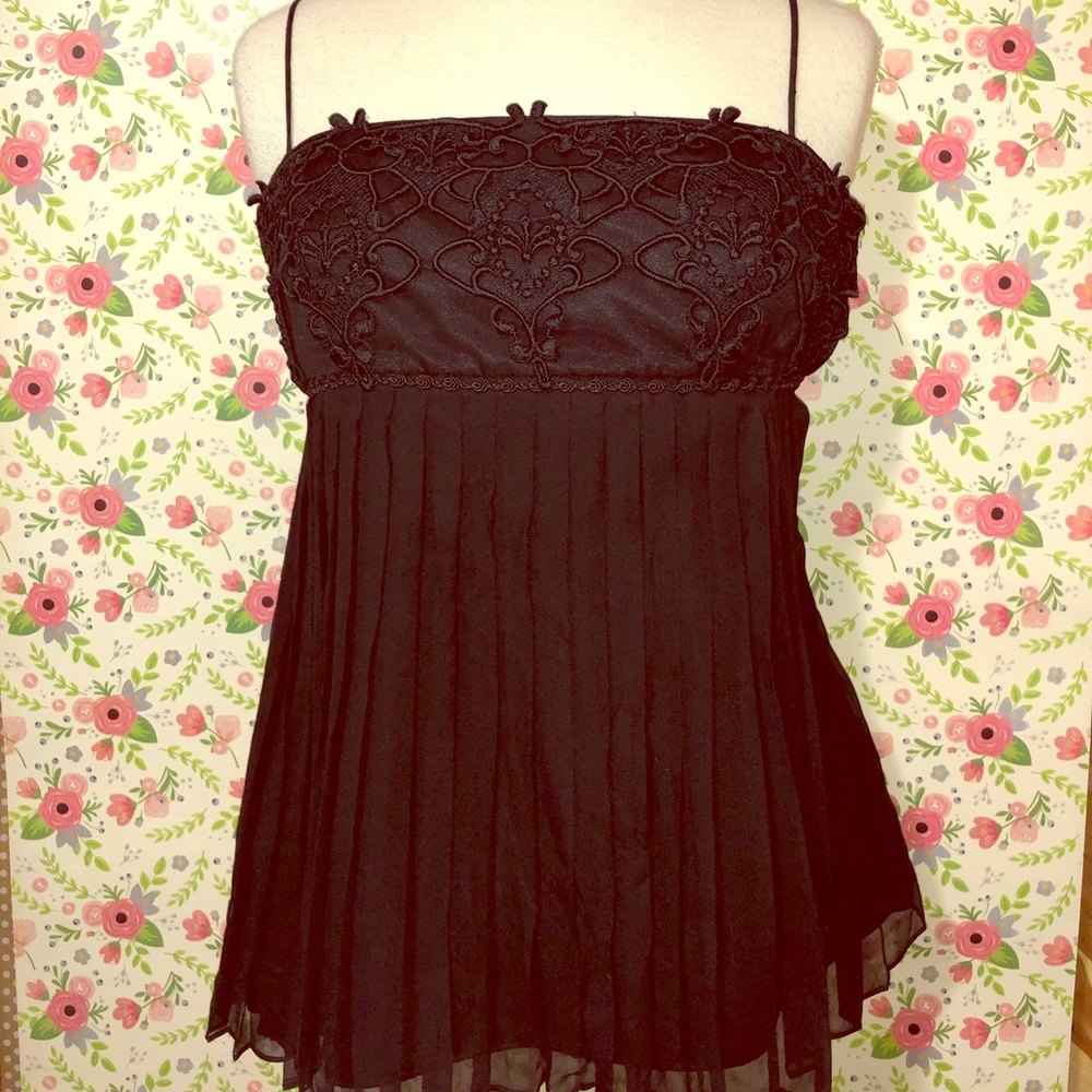 Laundry by Shelli Segal Sleeveless silk top